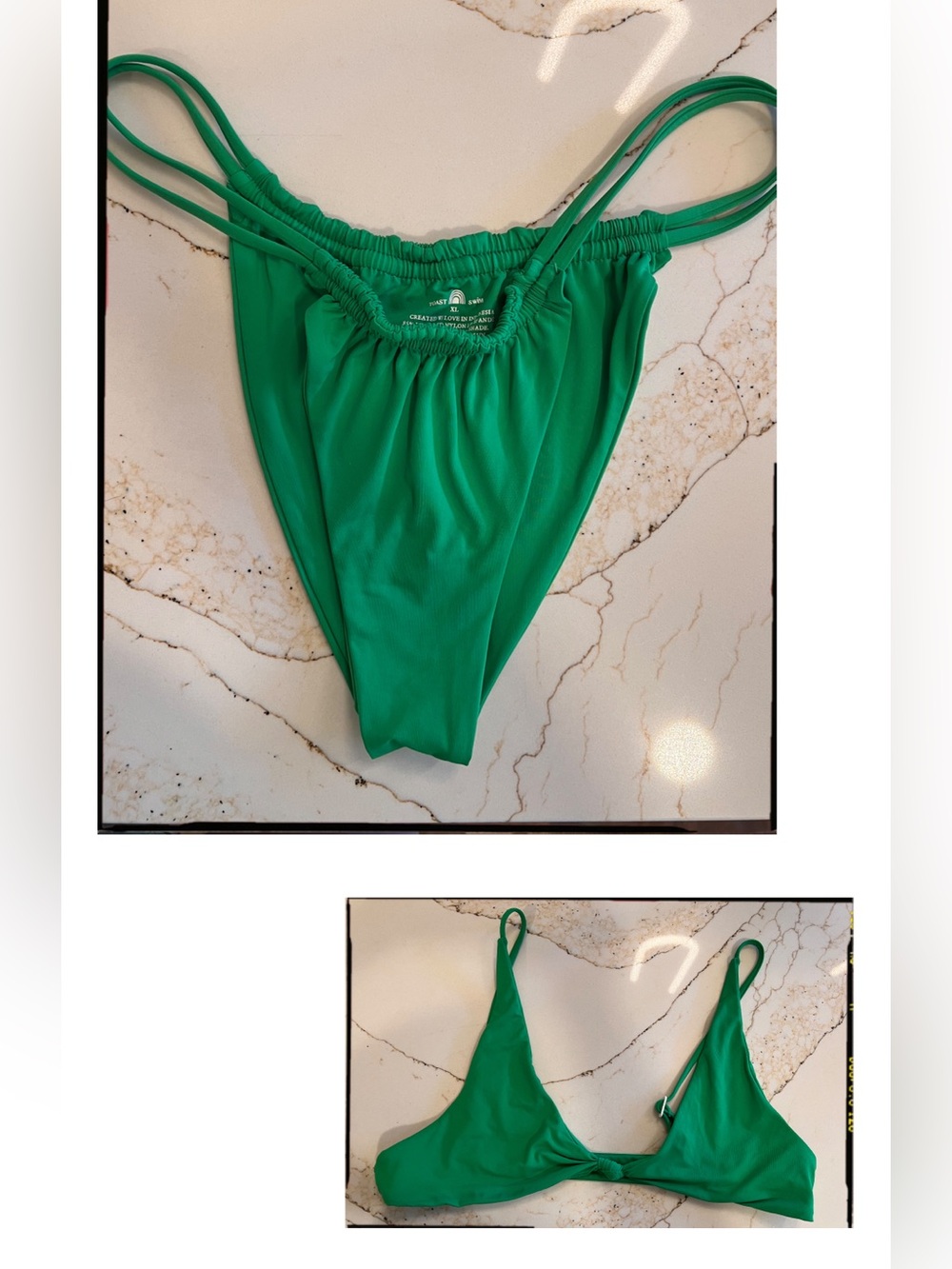 Toast Swim - Green Bikini Set